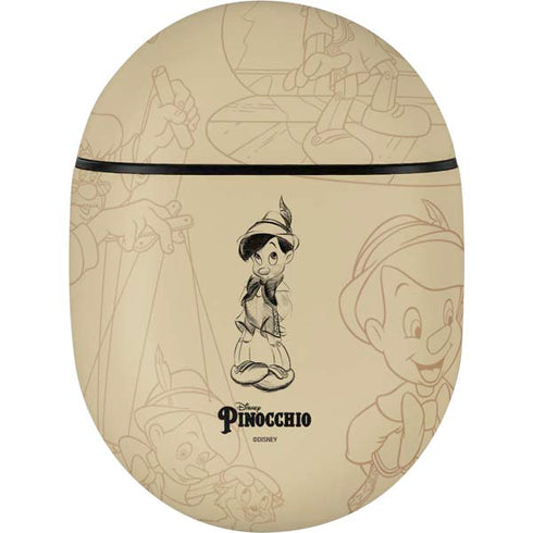 Disney Pinocchio Sketches Portrait Google Pixel Buds Skin